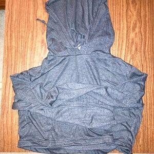 Cropped Gray Hoodie (NWOT)